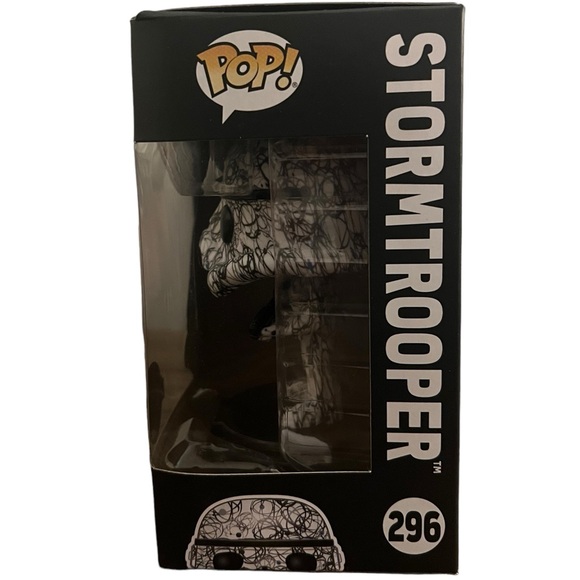 FUNKO POP Star Wars Stormtrooper Special Edition Futura #296 - Picture 2 of 7
